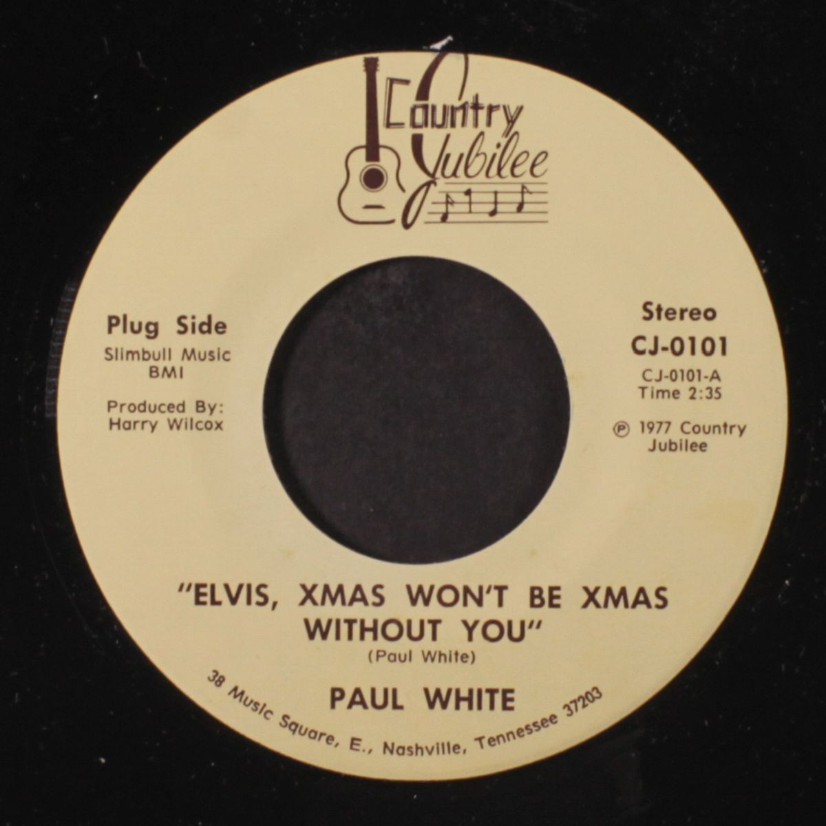 elvis, xmas won't be xmas without you by PAUL WHITE