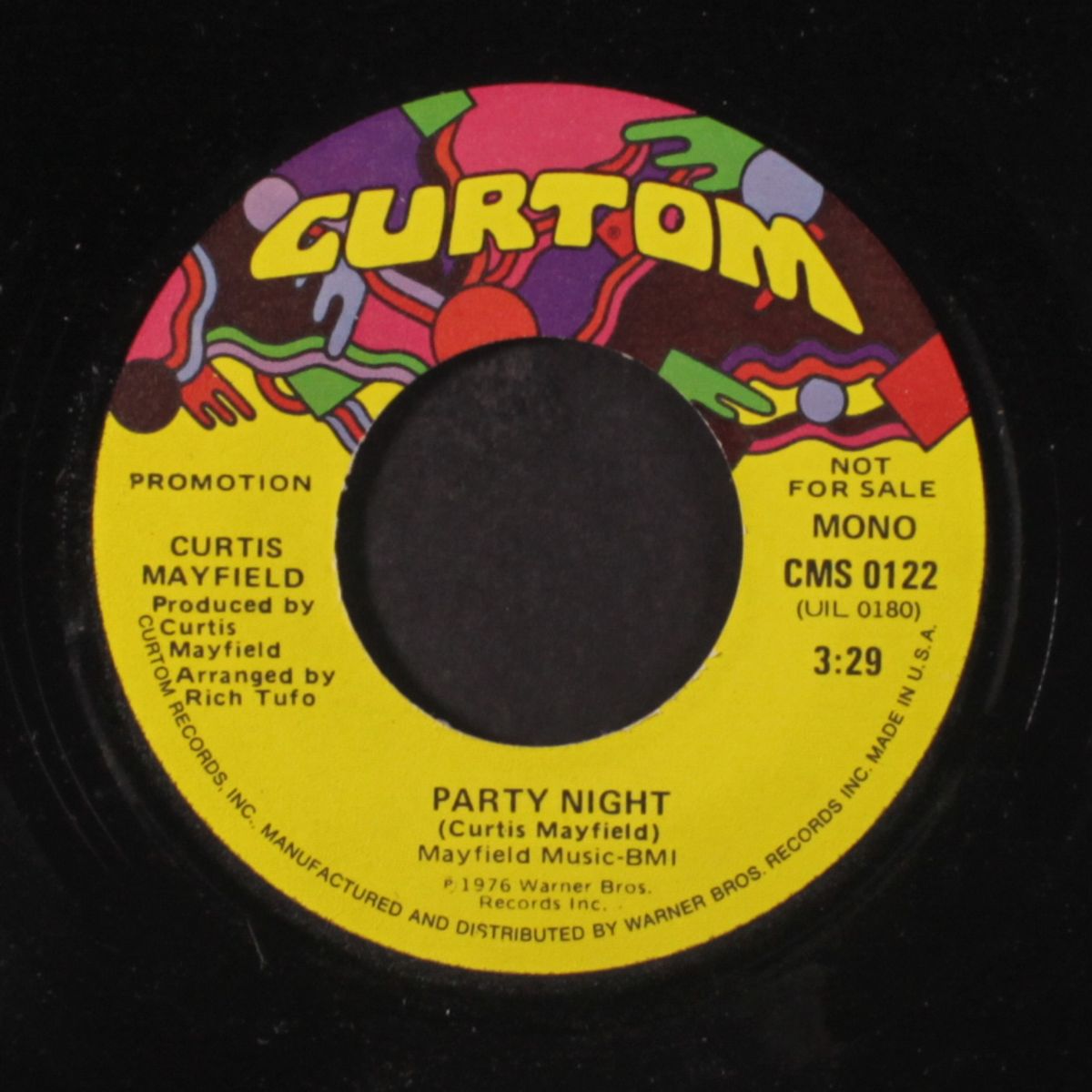 party night / mono by CURTIS MAYFIELD