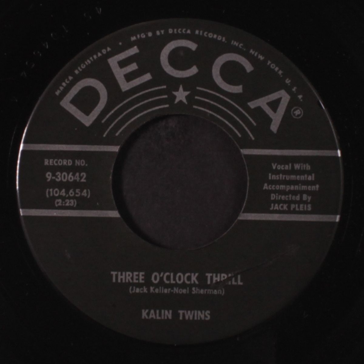 when / three o'clock thrill by KALIN TWINS