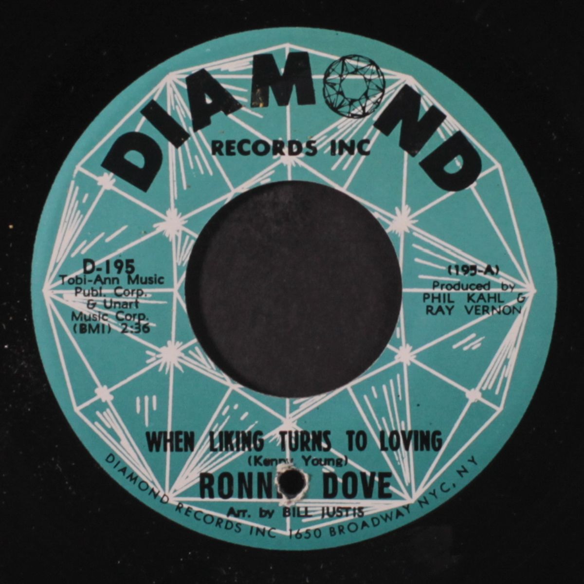 when liking turns to loving by RONNIE DOVE