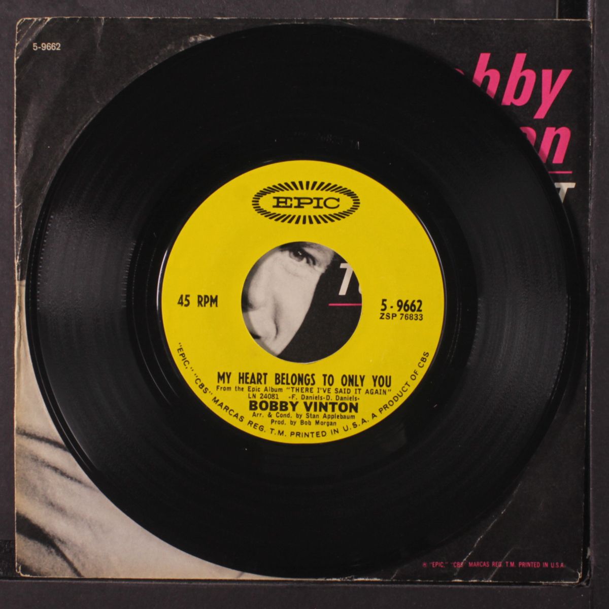 my heart belongs to only you by BOBBY VINTON