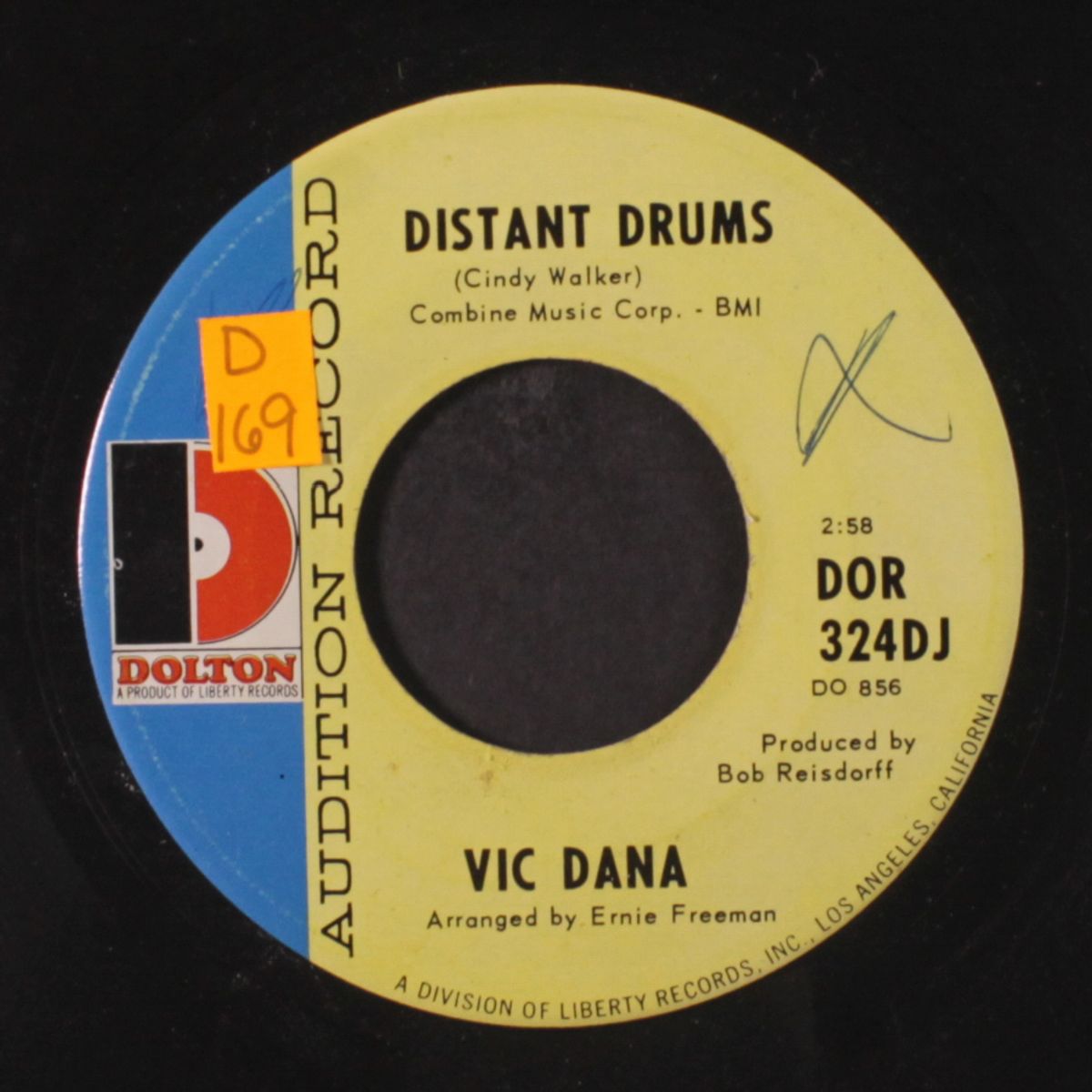 distant drums / same by VIC DANA