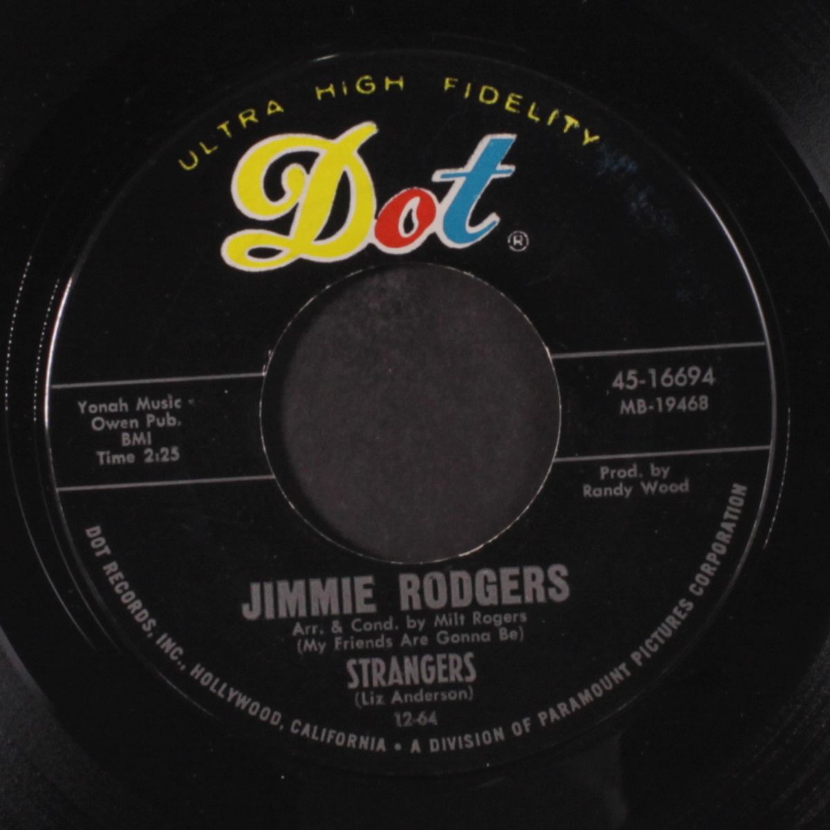 strangers by JIMMIE RODGERS