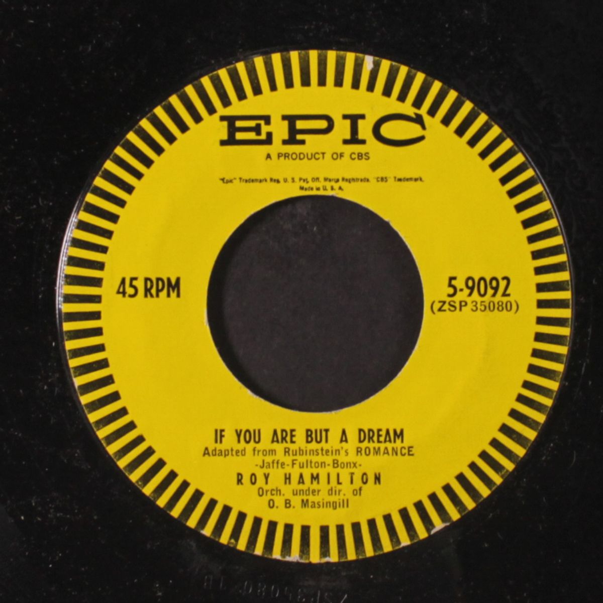 i believe / if you are but a dream by ROY HAMILTON