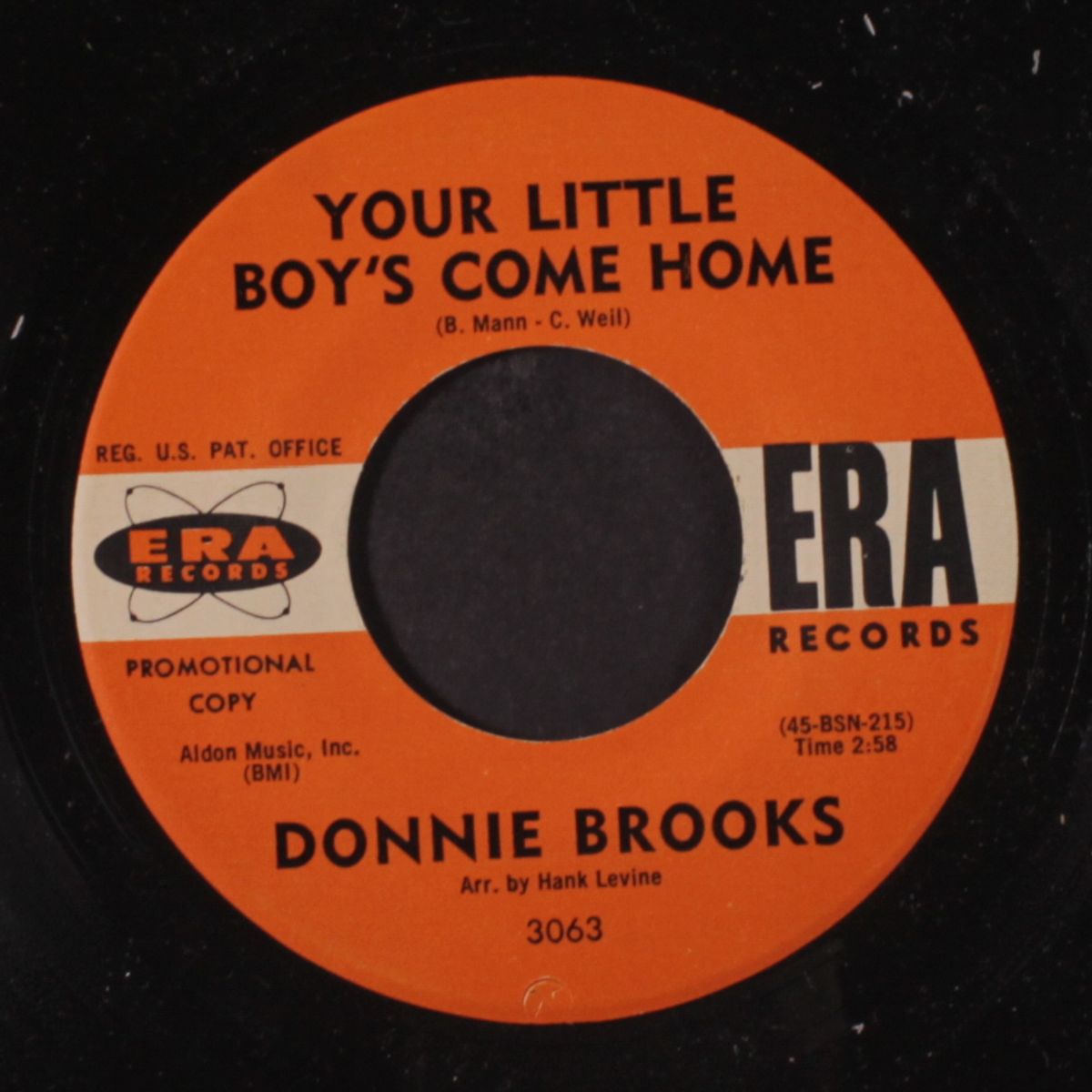 your little boy's come home by DONNIE BROOKS