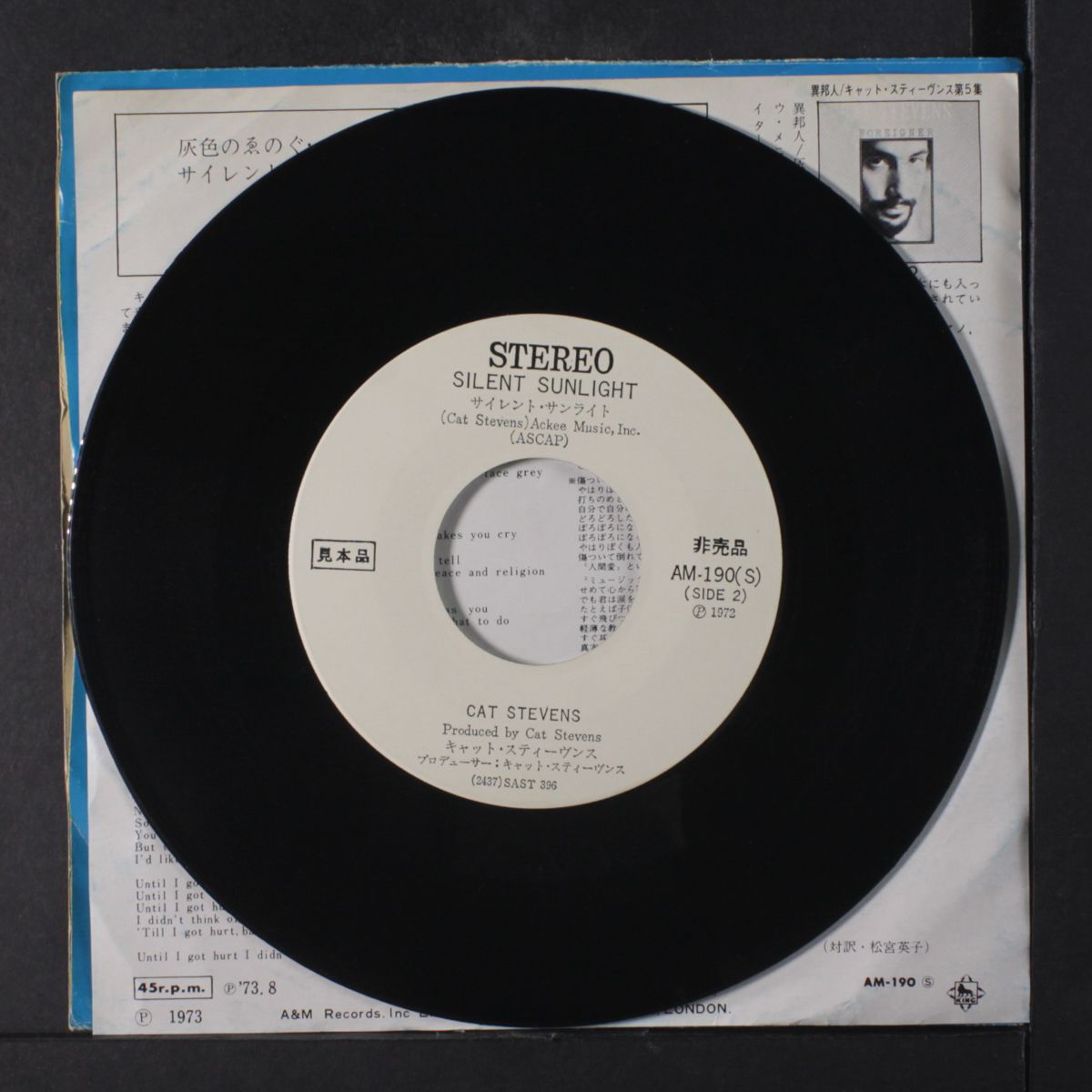 the hurt / silent sunlight by CAT STEVENS