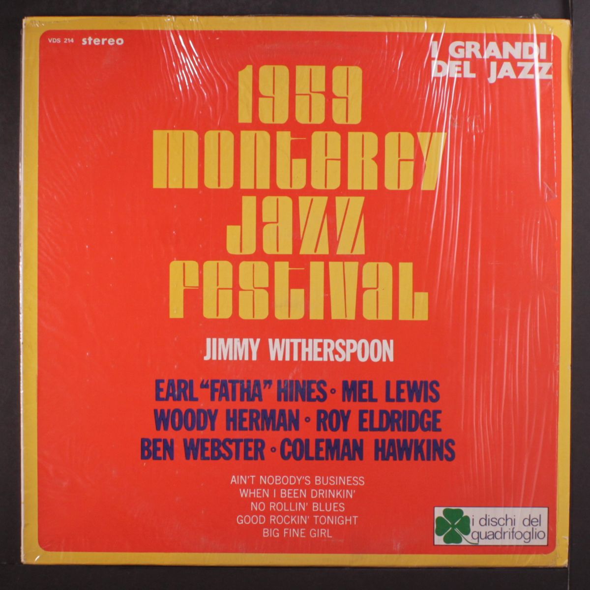 1959 monterey jazz festival by JIMMY WITHERSPOON