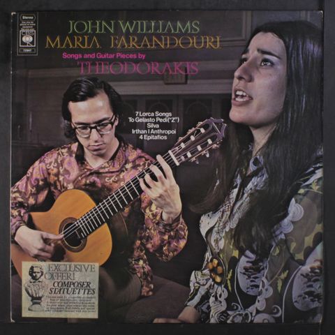 JOHN WILLIAMS & MARIA FARANDOURI