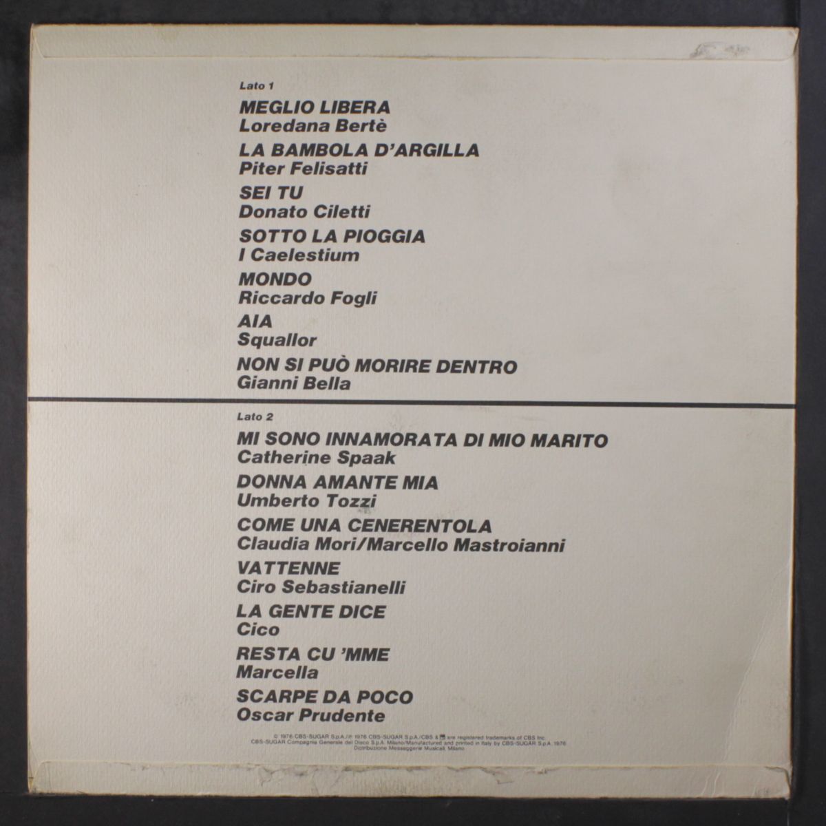speciale per voi by VARIOUS