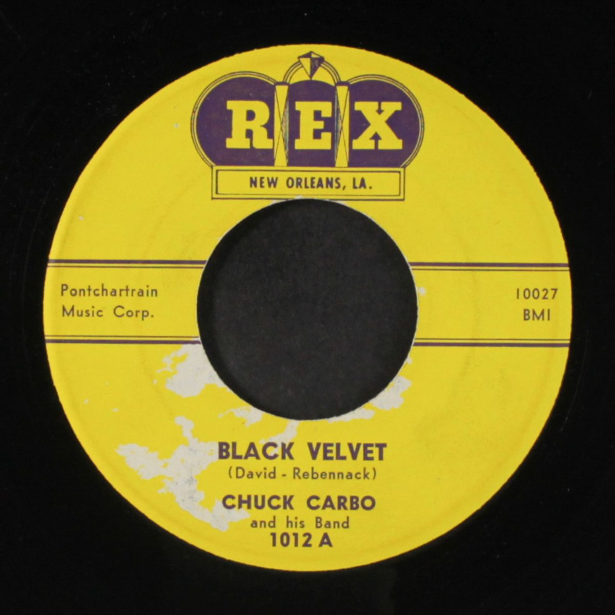 it's you / black velvet by CHUCK CARBO & GROUP
