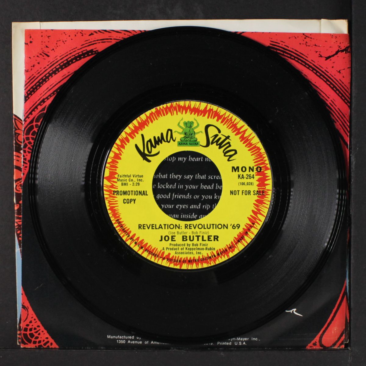 revelation: revolution '69 / mono by JOE BUTLER (LOVIN' SPOONFUL)