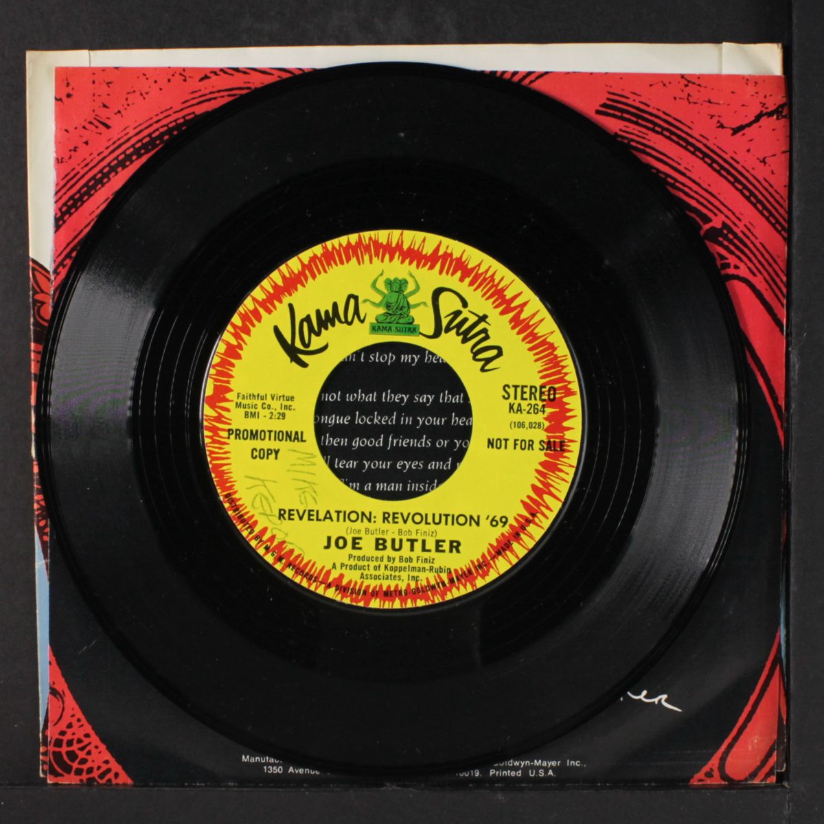 revelation: revolution '69 / mono by JOE BUTLER (LOVIN' SPOONFUL)