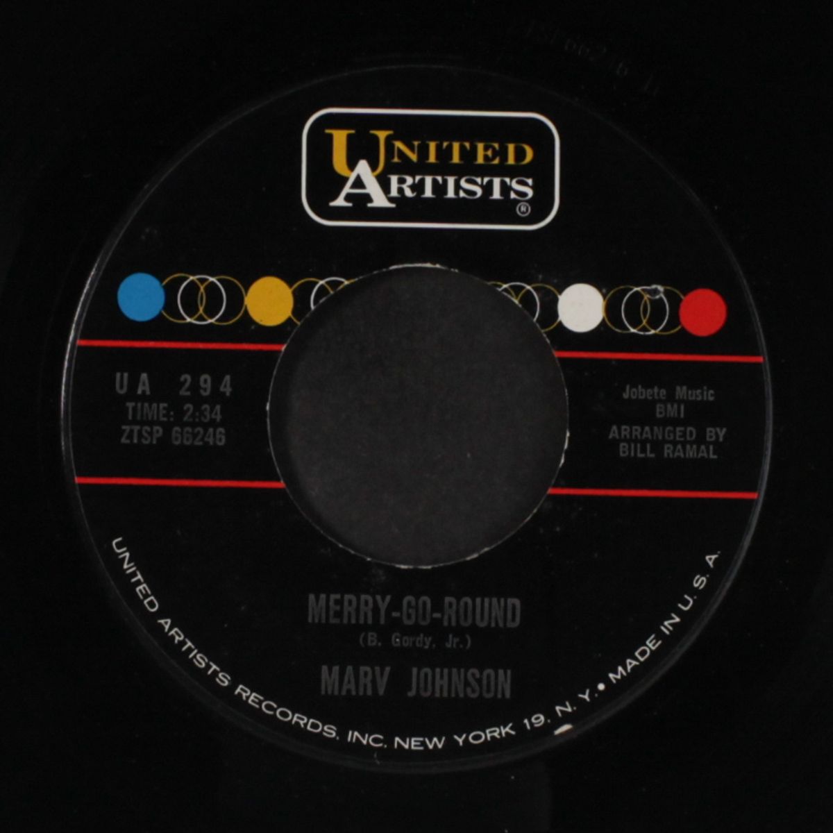 merry-go-round / tell me that you love me by MARV JOHNSON