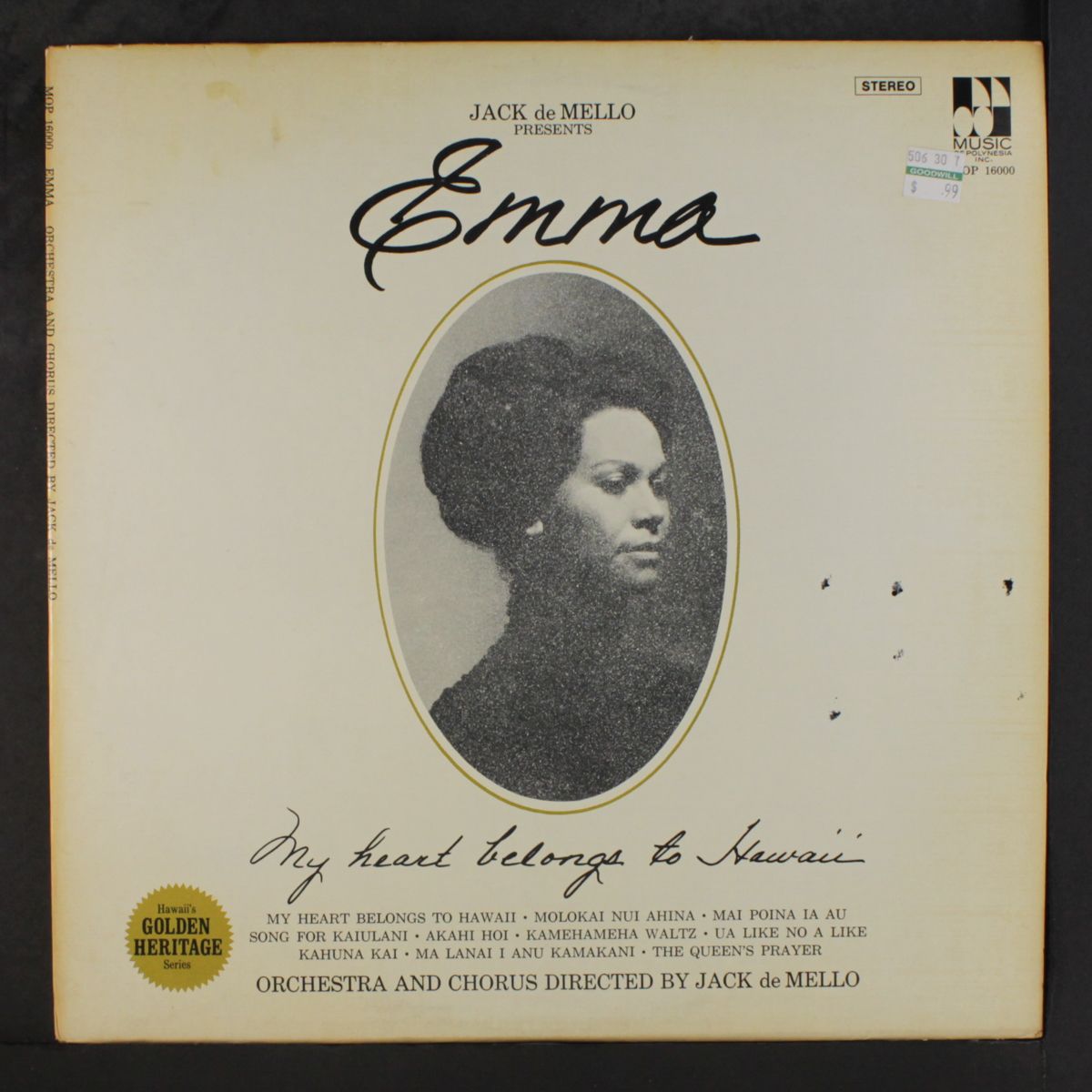 emma - my heart belongs to hawaii by JACK DE MELLO