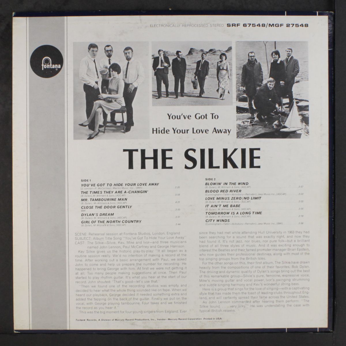 you've got to hide your love away by SILKIE