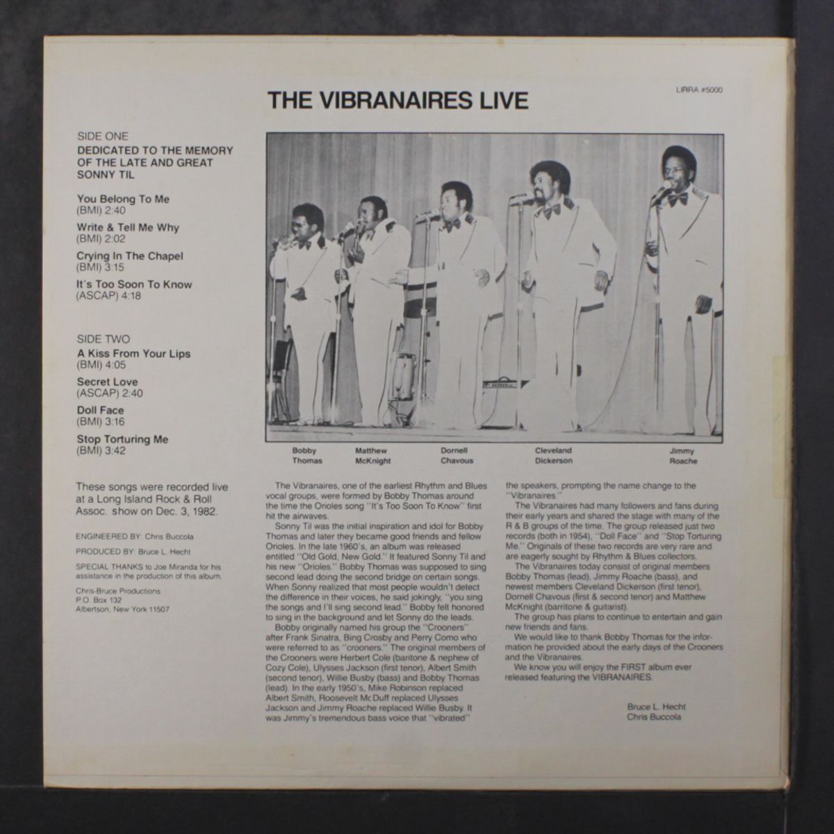 live by VIBRANAIRES