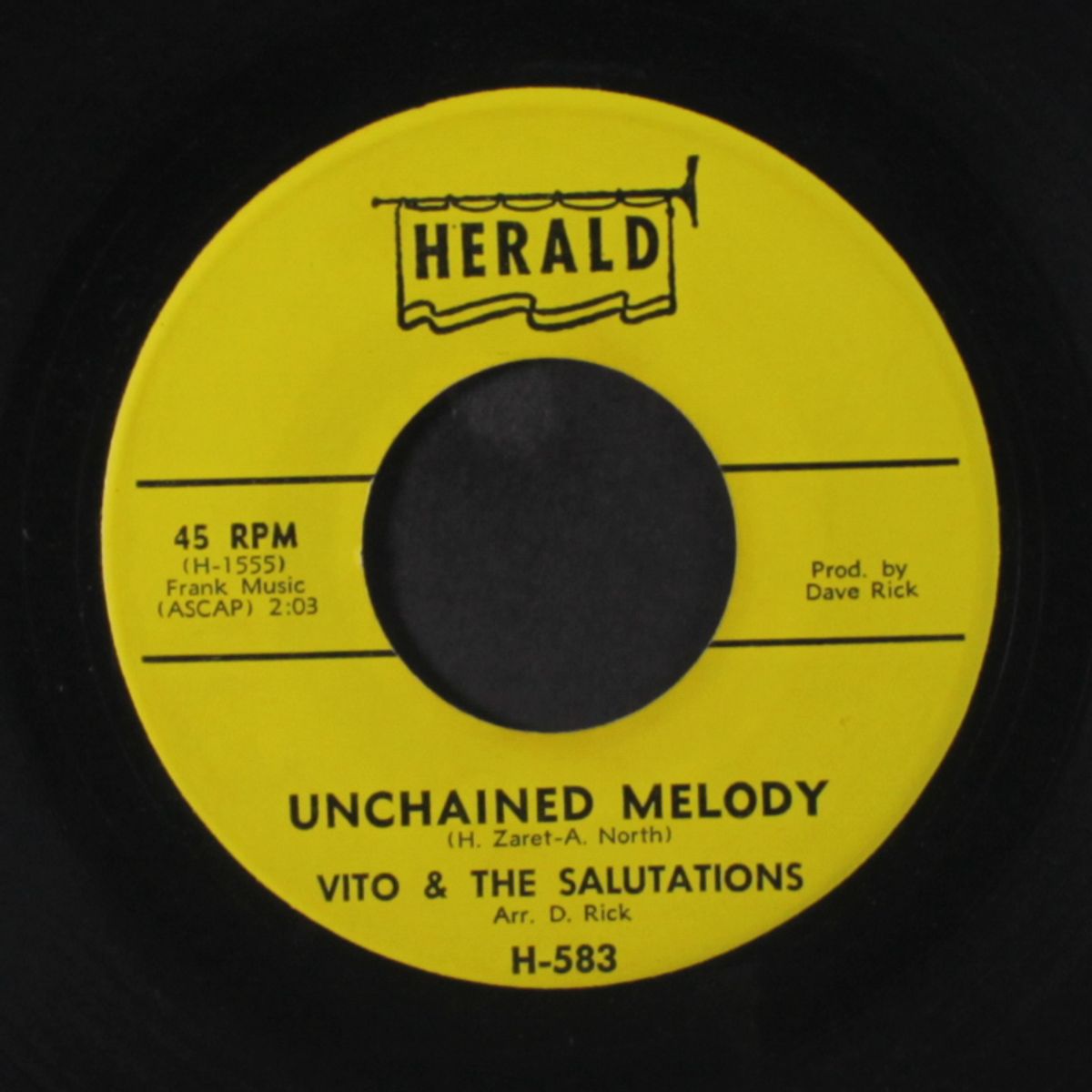 unchained melody / hey, hey, baby by VITO & SALUTATIONS