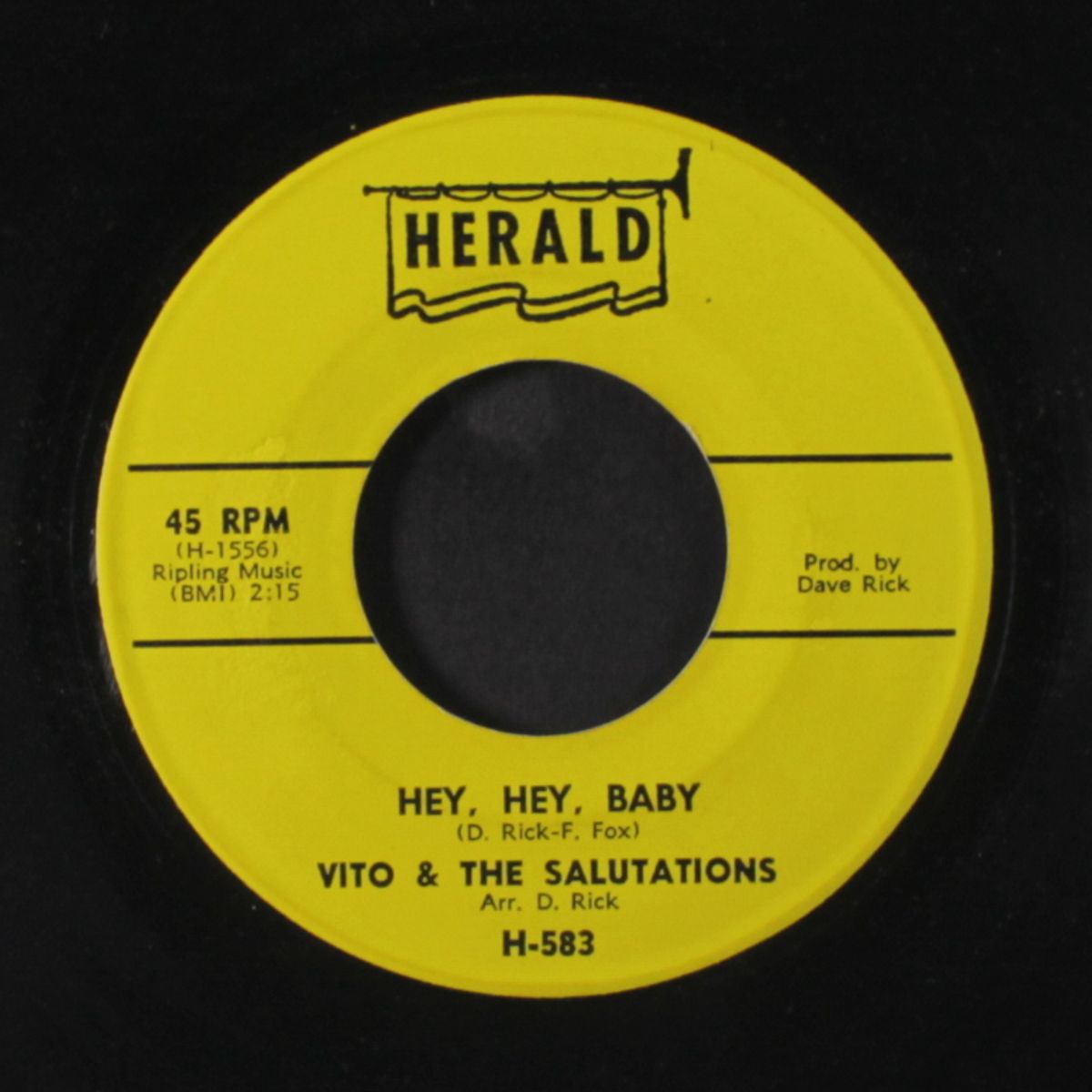 unchained melody / hey, hey, baby by VITO & SALUTATIONS