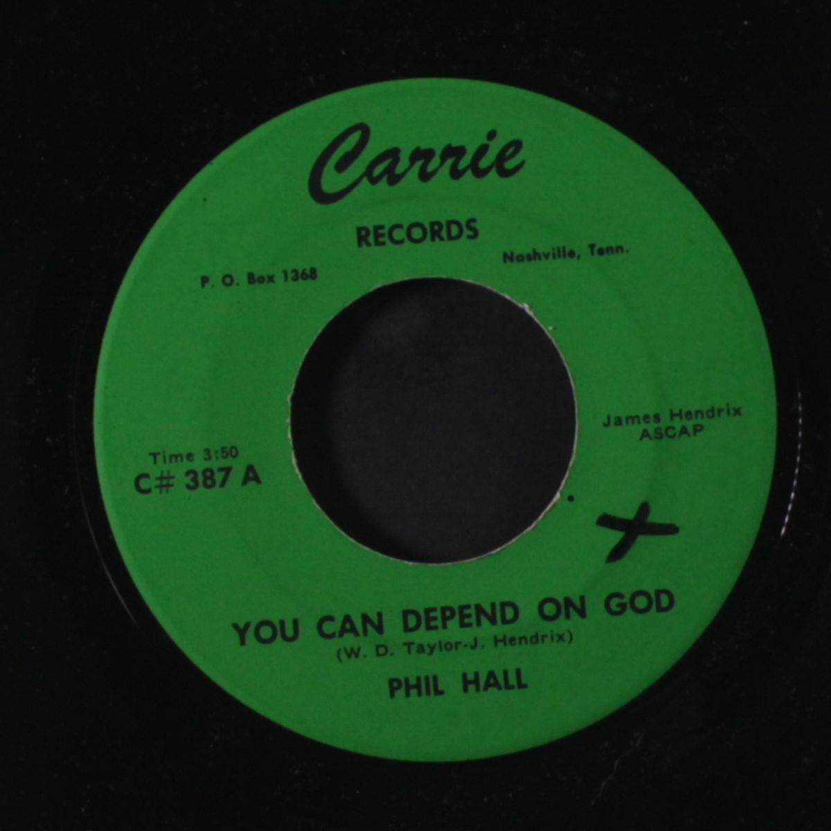 it's in my heart / you can depend on god by PHIL HALL