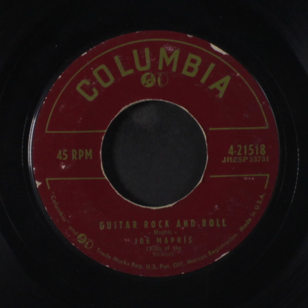 guitar rock and roll / tennessee two step by JOE MAPHIS