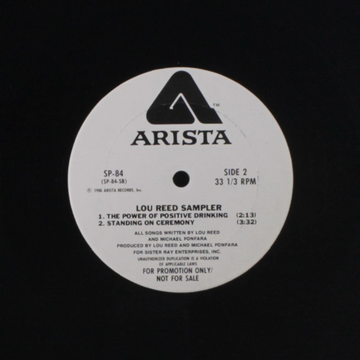 lou reed sampler by LOU REED