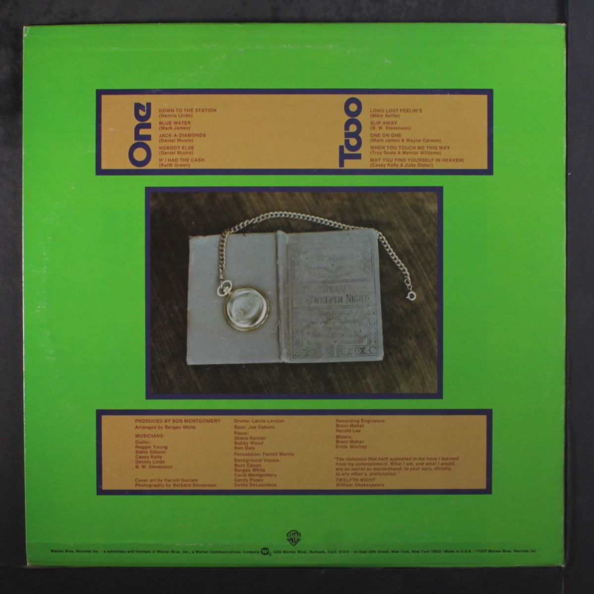 lost feeling by B.W. STEVENSON
