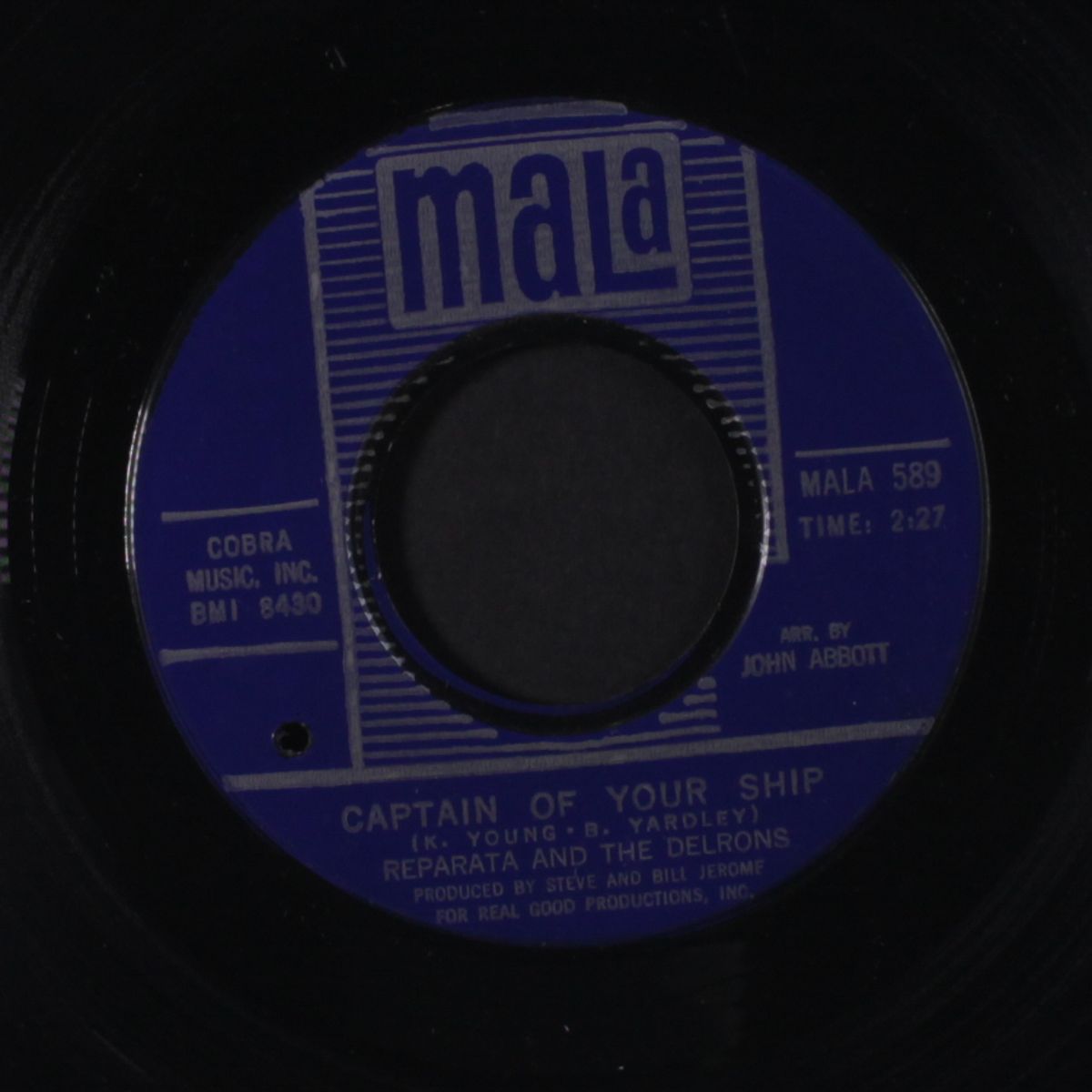 captain of your ship / toom toom by REPARATA & DELRONS