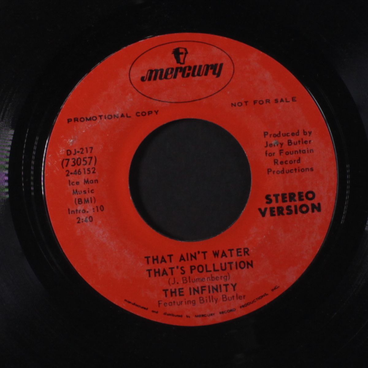 that ain't water that's pollution / mono by INFINITY