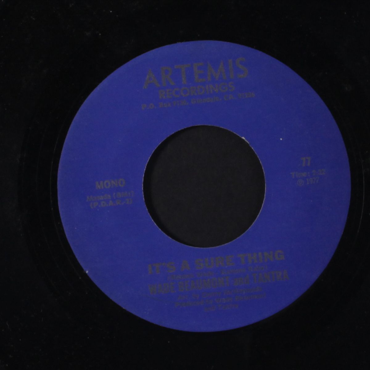pilgrim of love / it's a sure thing by WADE BEAUMONT & TANTRA