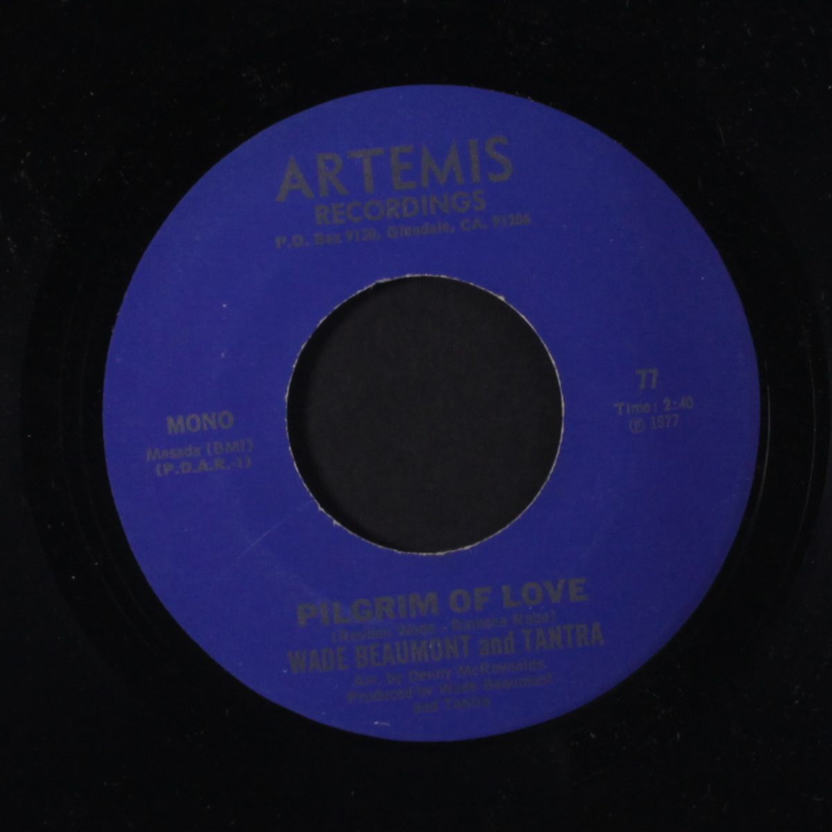 pilgrim of love / it's a sure thing by WADE BEAUMONT & TANTRA