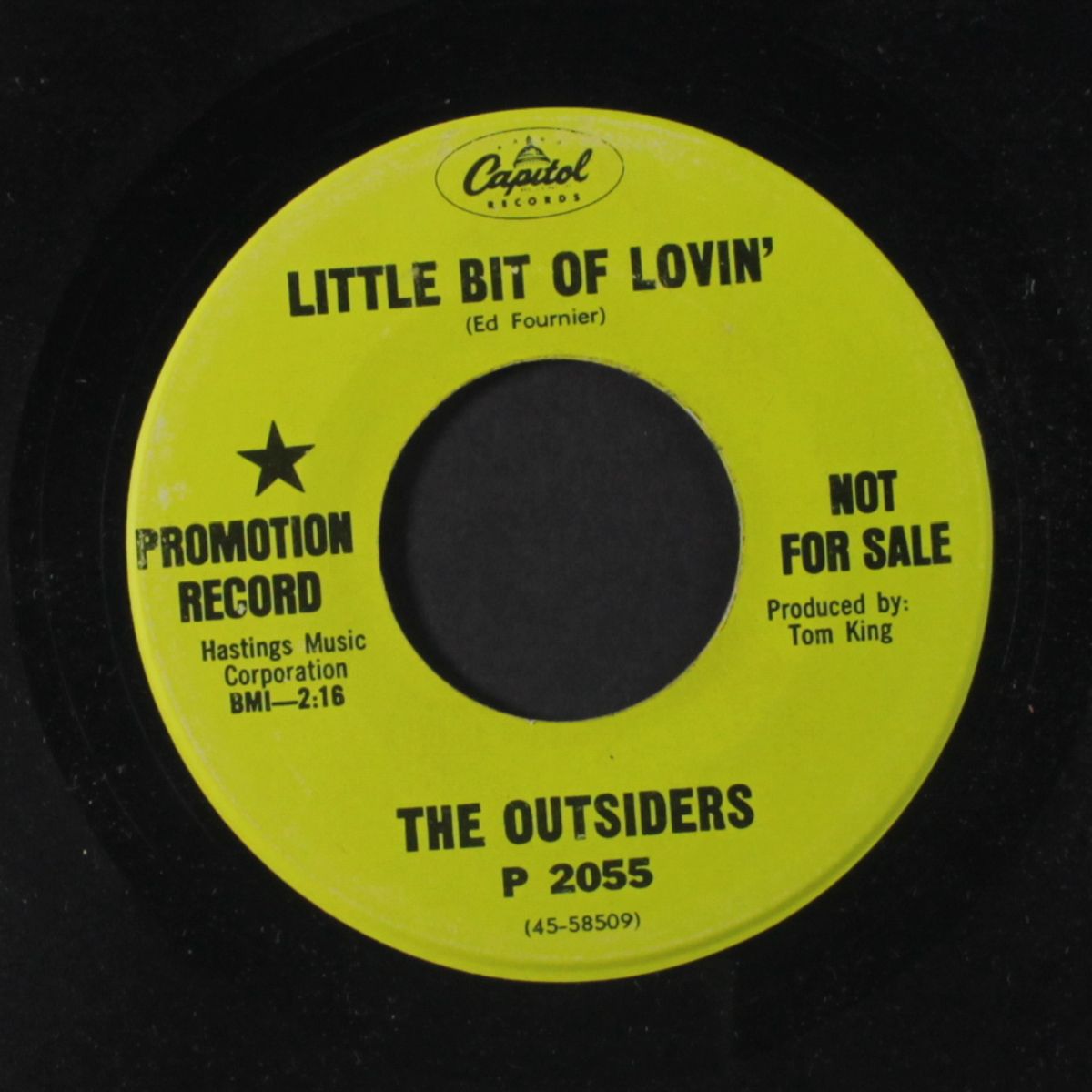 little bit of lovin' / i will love you by OUTSIDERS