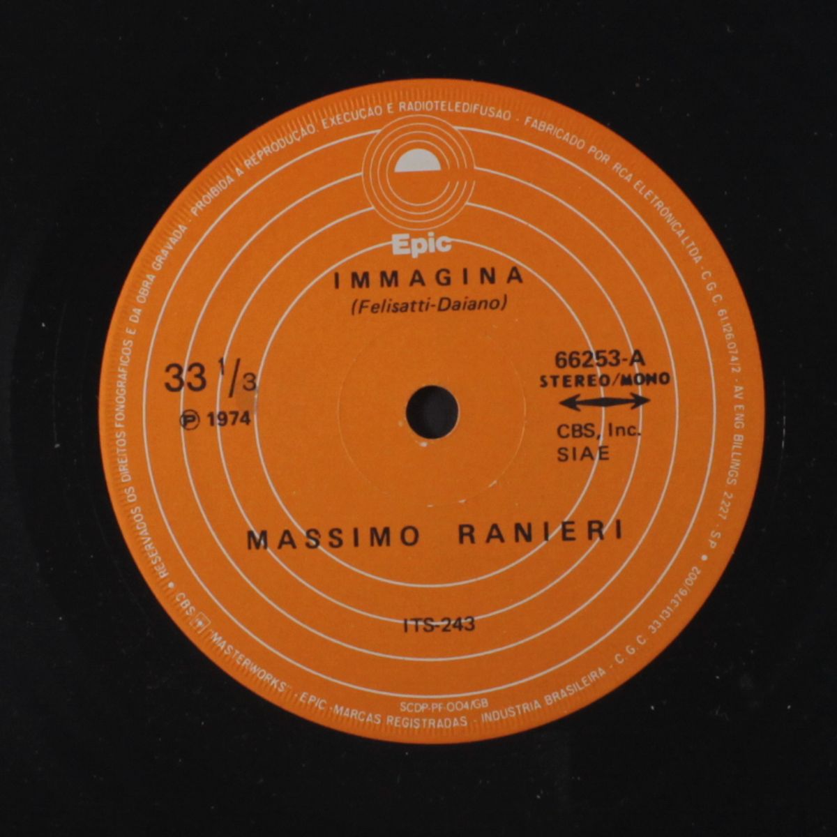 immagina / amo ancora lei by MASSIMO RANIERI