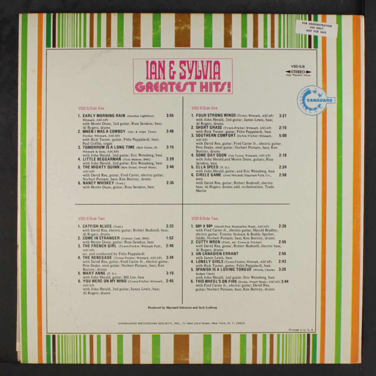 greatest hits by IAN & SYLVIA