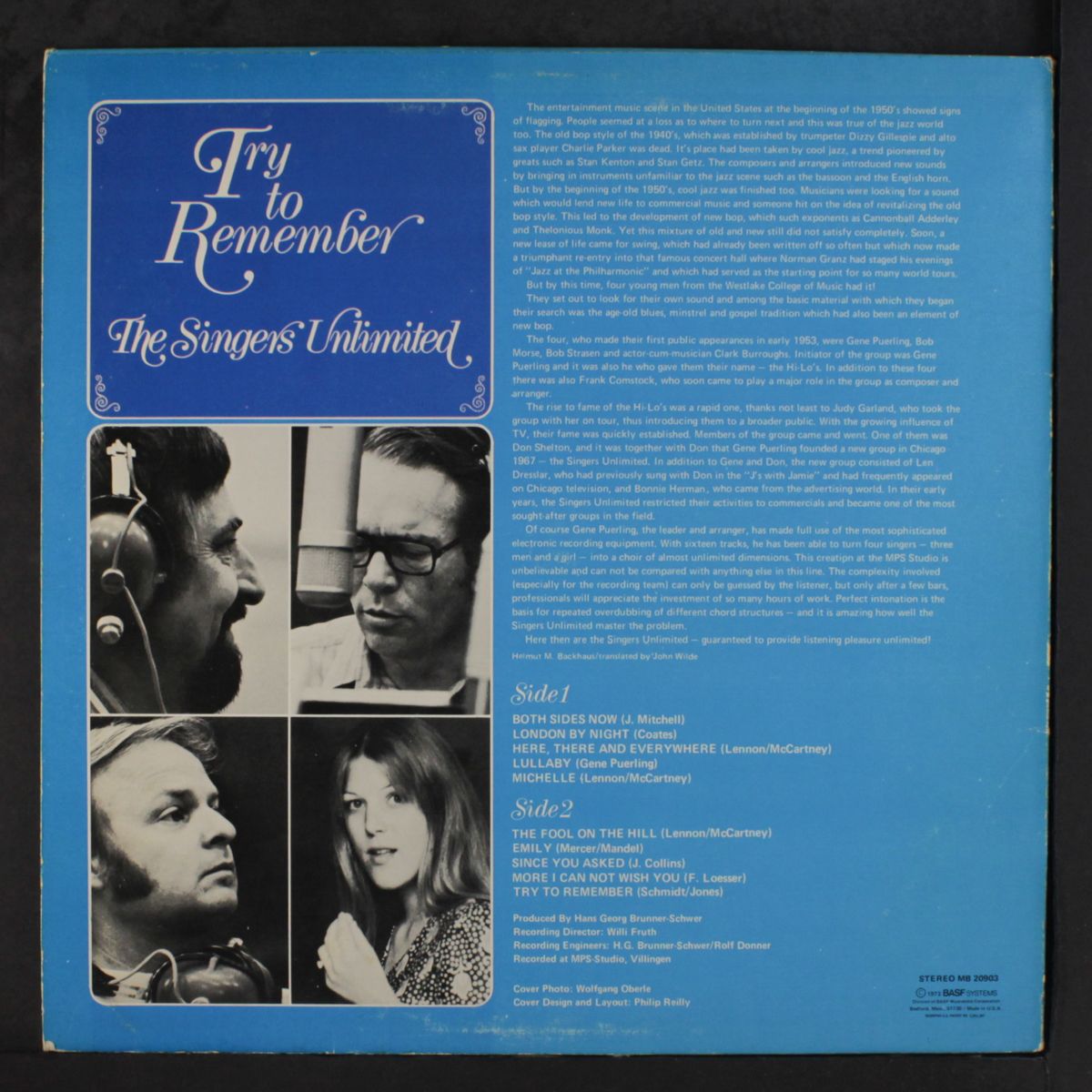 try to remember by SINGERS UNLIMITED