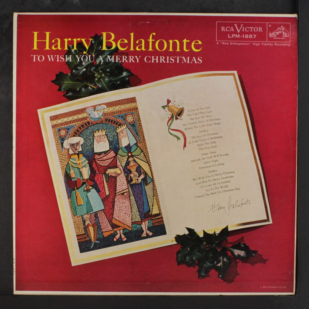 to wish you a merry christmas by HARRY BELAFONTE