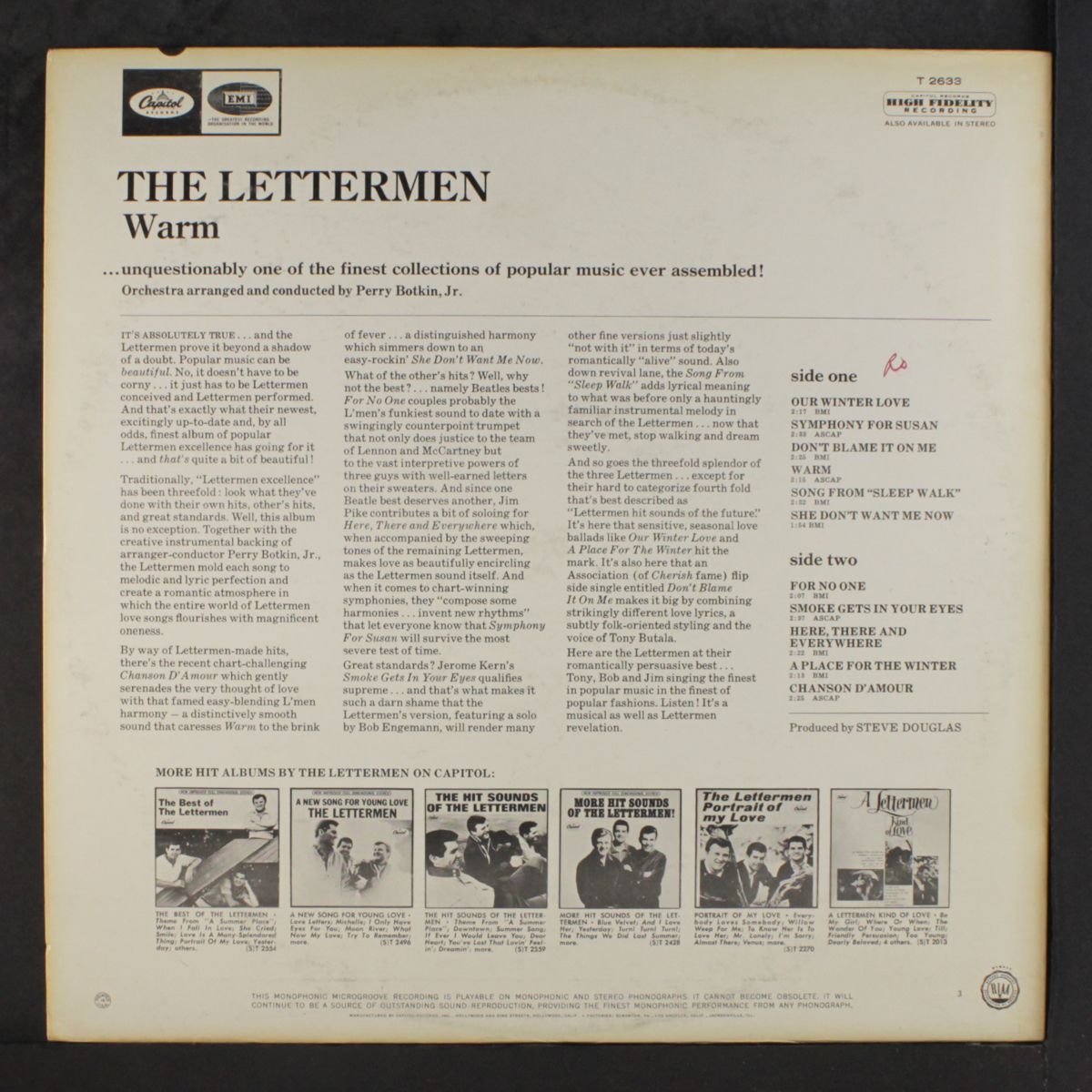 warm by LETTERMEN