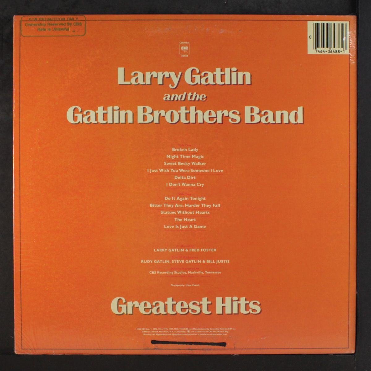 greatest hits by LARRY GATLIN & GATLIN BROS