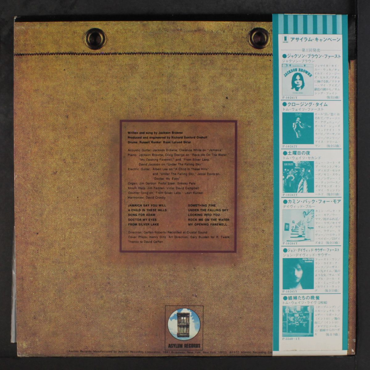 jackson browne by JACKSON BROWNE
