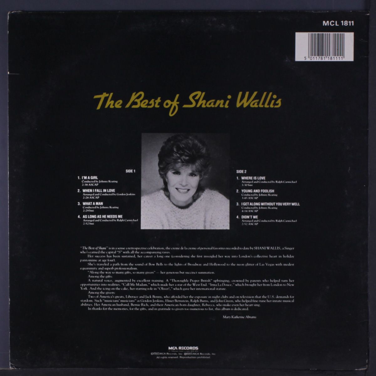 best of by SHANI WALLIS
