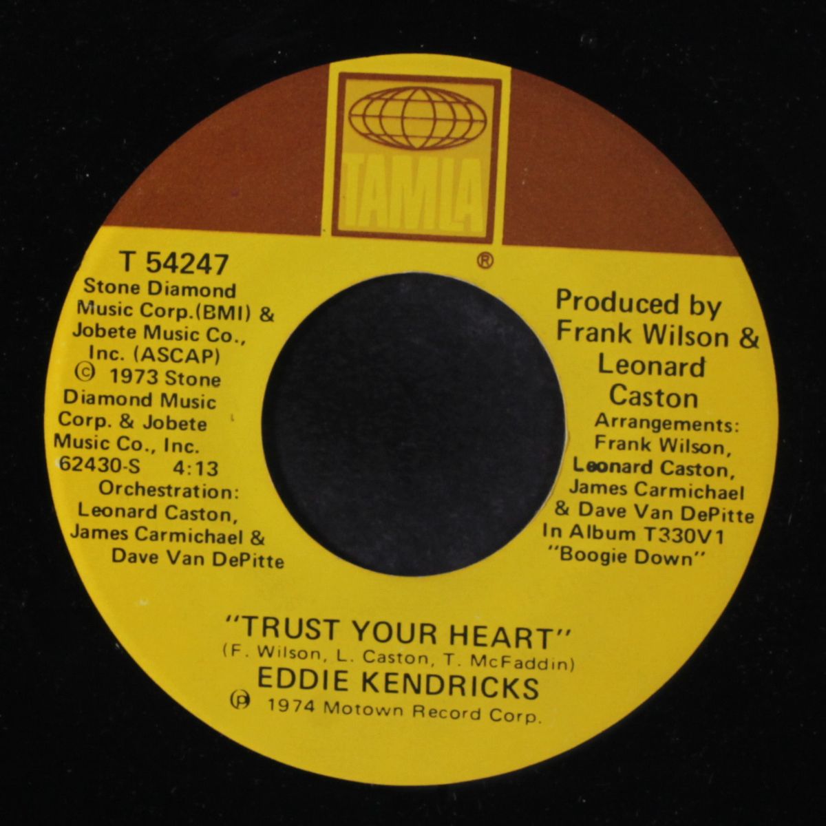 son of sagittarius / trust your heart by EDDIE KENDRICKS