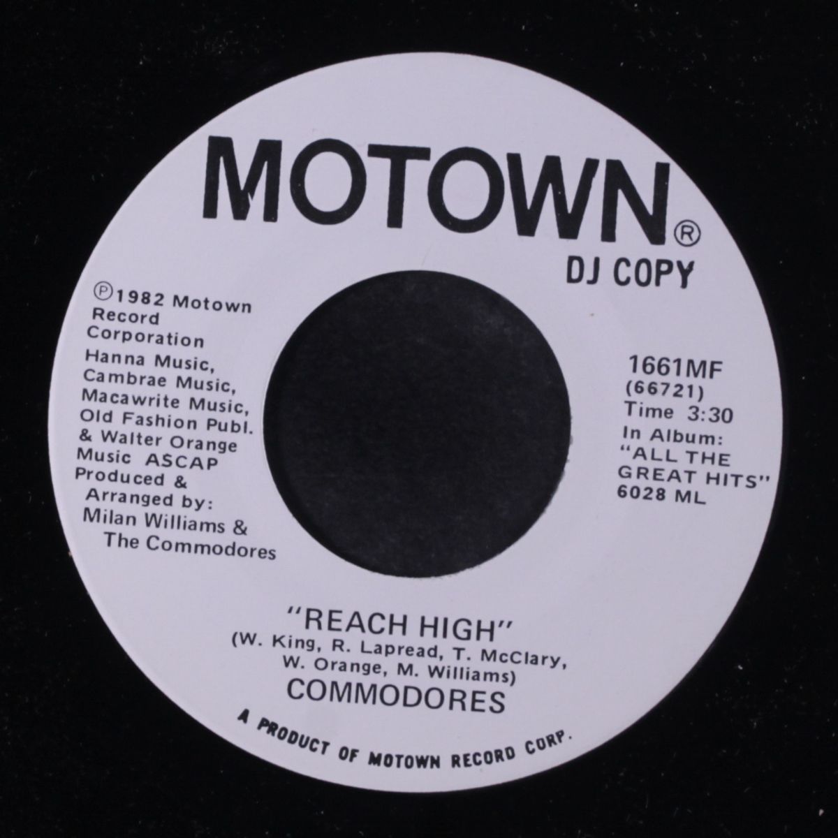 reach high / same by COMMODORES