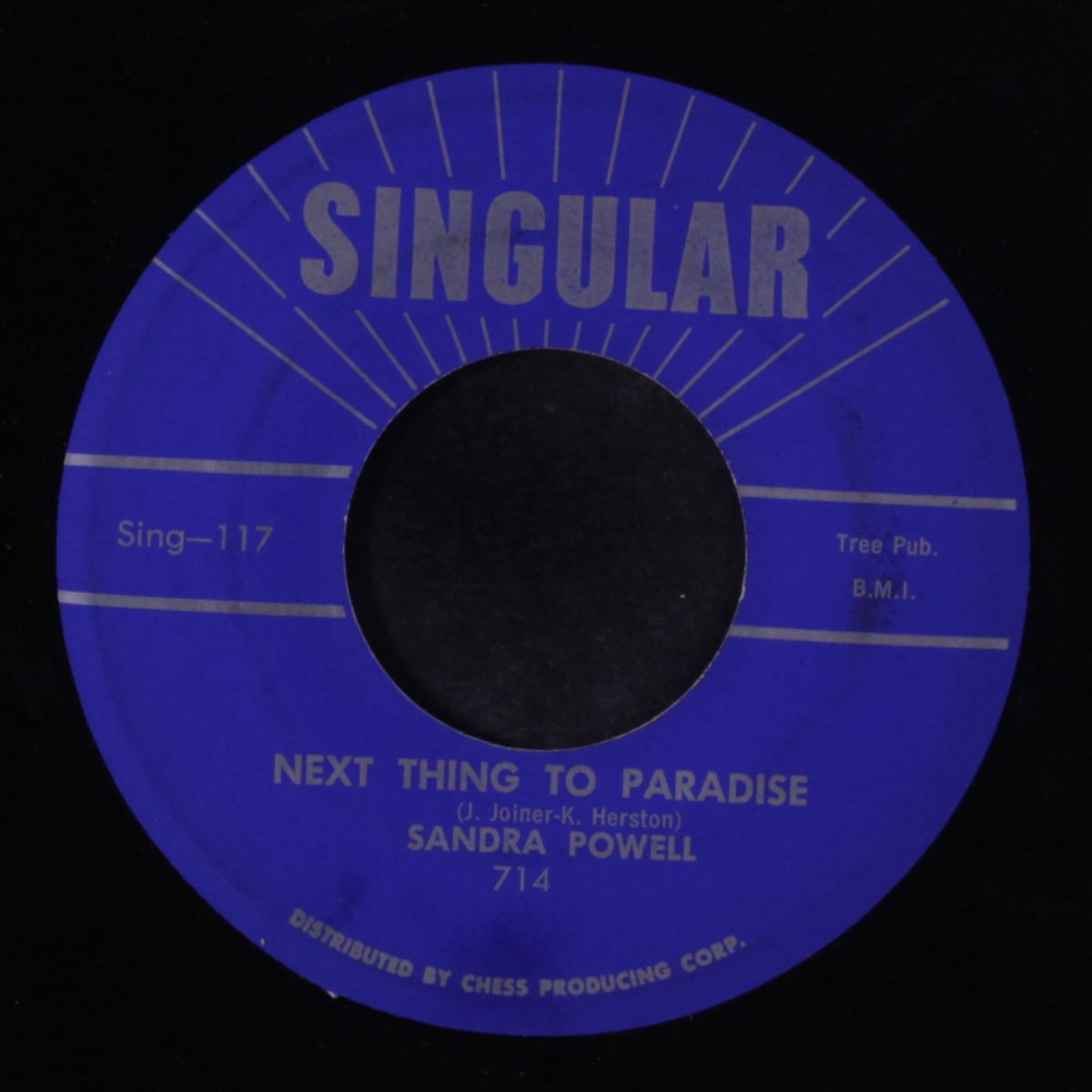 my jimmie / next thing to paradise by SANDRA POWELL