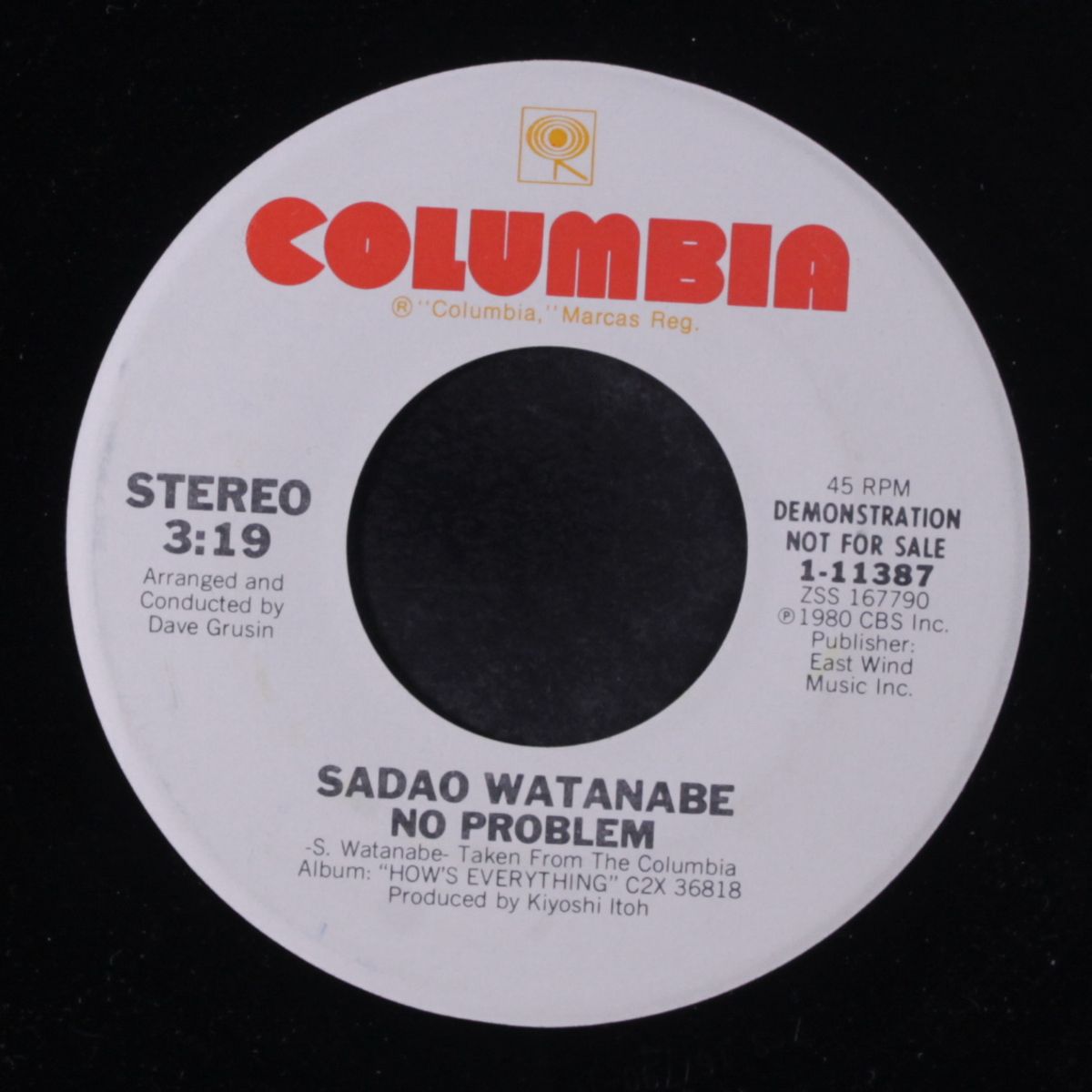 no problem / same by SADAO WATANABE