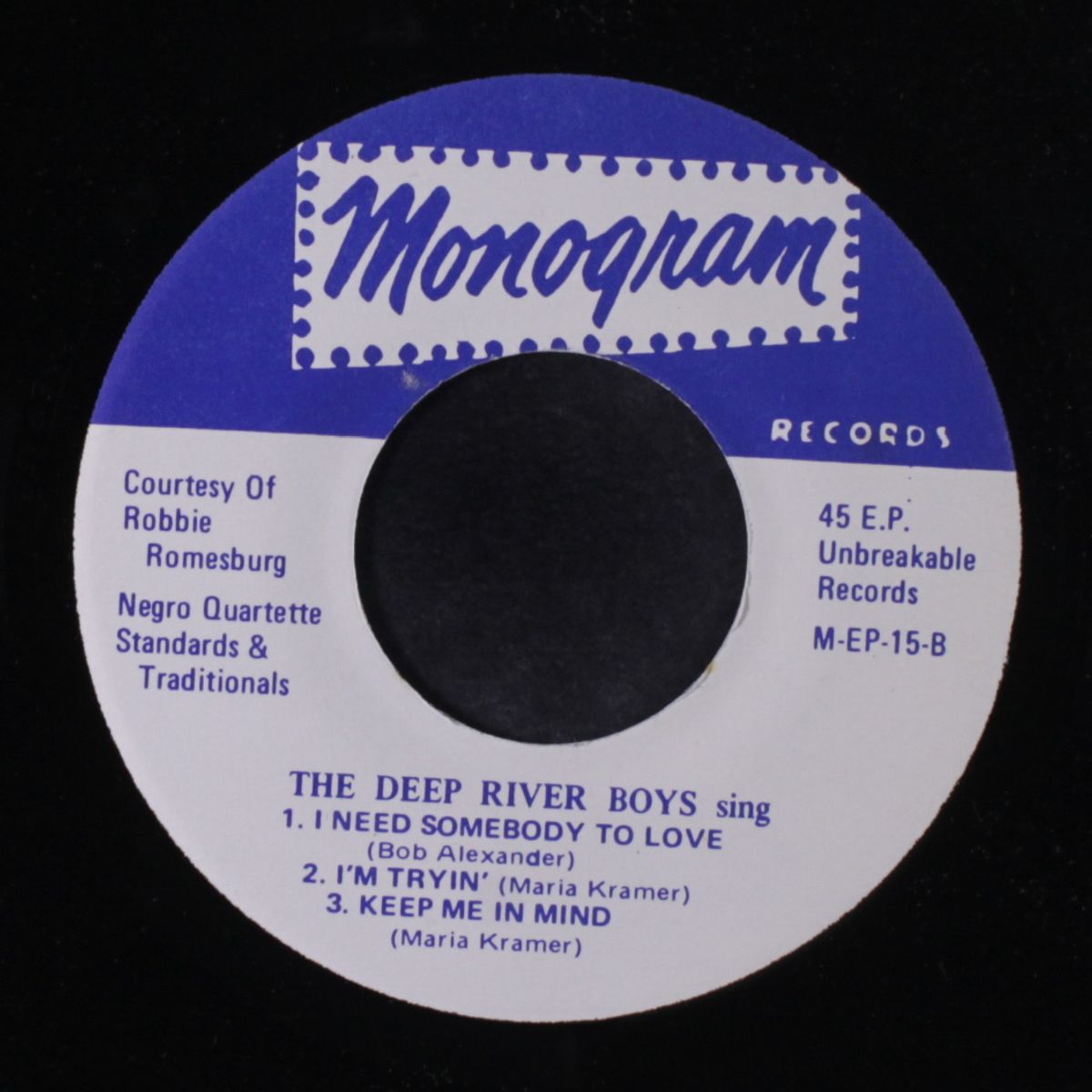 i'll be around + 5 by DEEP RIVER BOYS