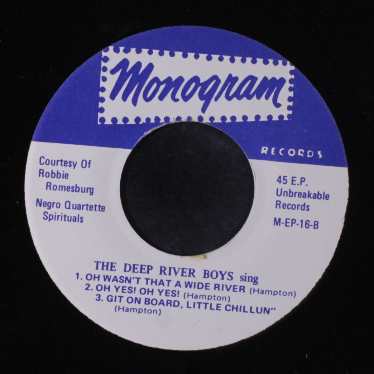 ole time religion + 5 by DEEP RIVER BOYS