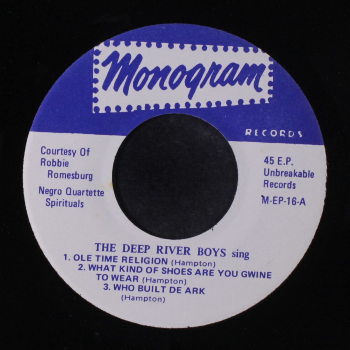 ole time religion + 5 by DEEP RIVER BOYS