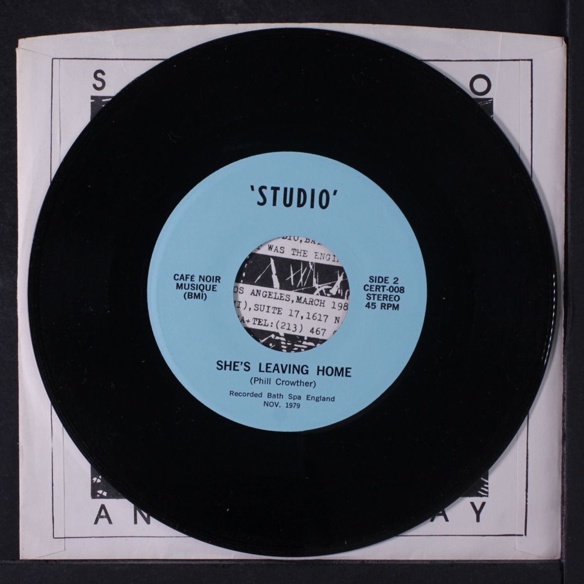 another day / she's leaving home by STUDIO