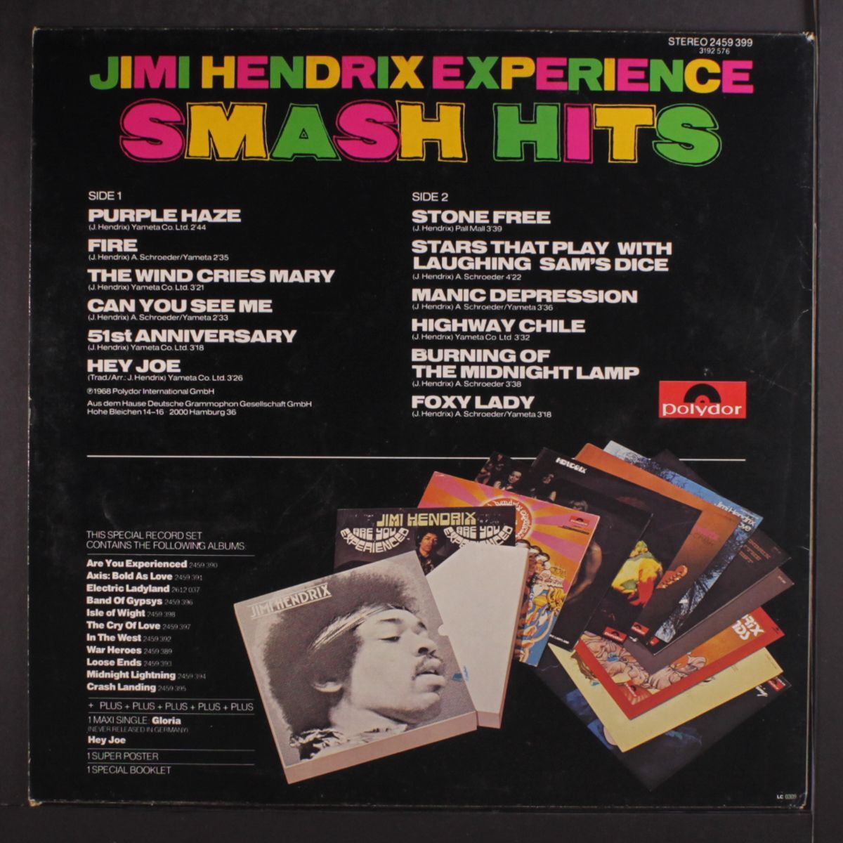 smash hits by JIMI HENDRIX