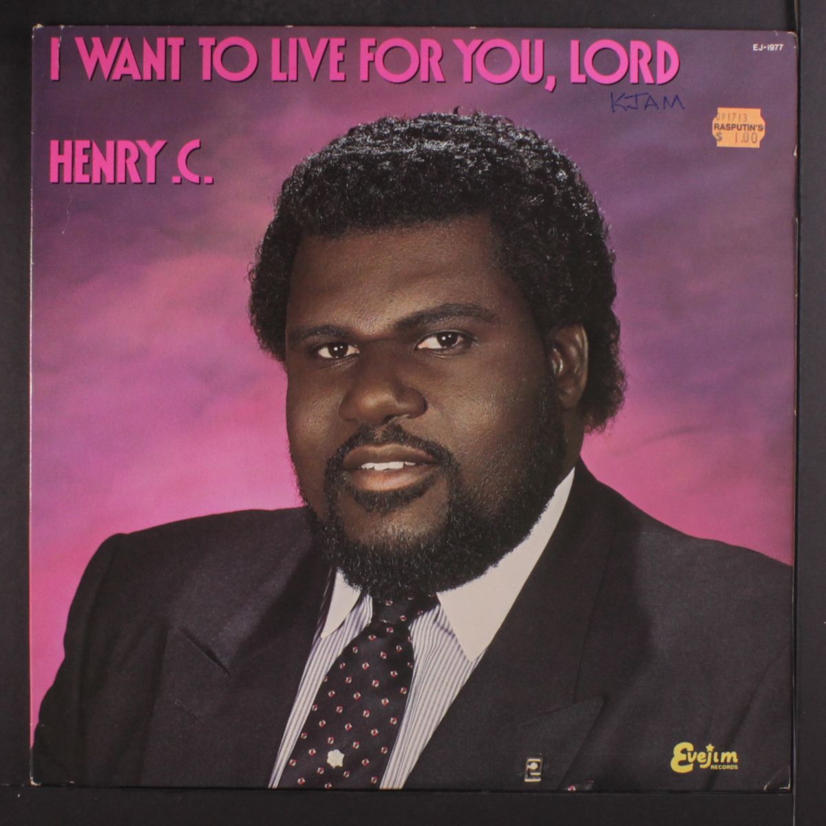 i want to live for you, lord by HENRY C.
