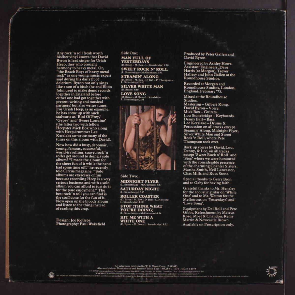 take no prisoners by DAVID BYRON